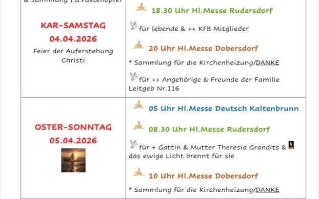 Gottesdienst Ordnung
