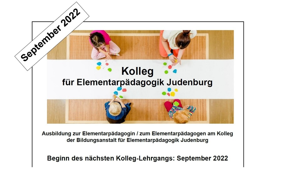 Kolleglehrgang für Elementarpädagogik in Judenburg