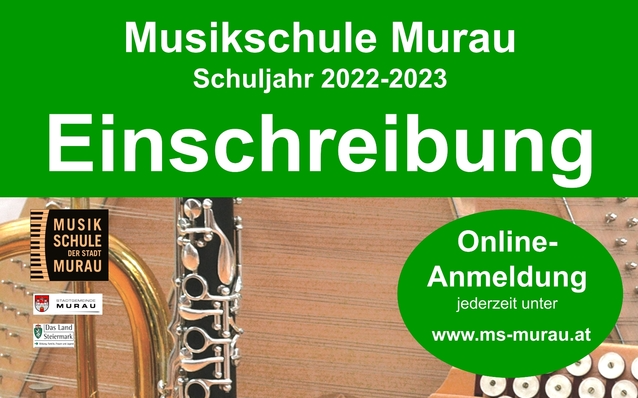 Einschreibung Musikschule Murau