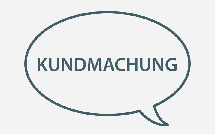 Kundmachung - Gemeindewohnungen in Heiligenkreuz i.L. und Poppendorf i.B.