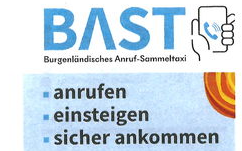 BAST - Burgenländisches Anruf-Sammeltaxi ab 4. September 2023