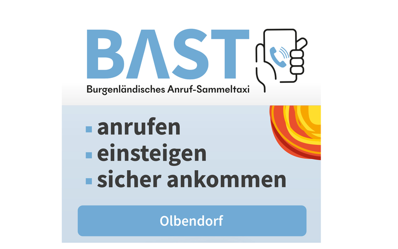 BAST-Sammeltaxi Haltepunkte Olbendorf