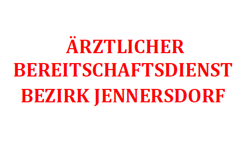 Ärztlicher Bereitschaftsdienst - Bezirk Jennersdorf