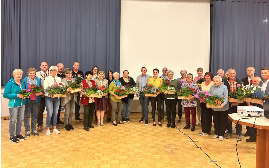 Preisverleihung Blumenschmuckwettbewerb 2023 und Vortrag mit Klaus Wenzel
