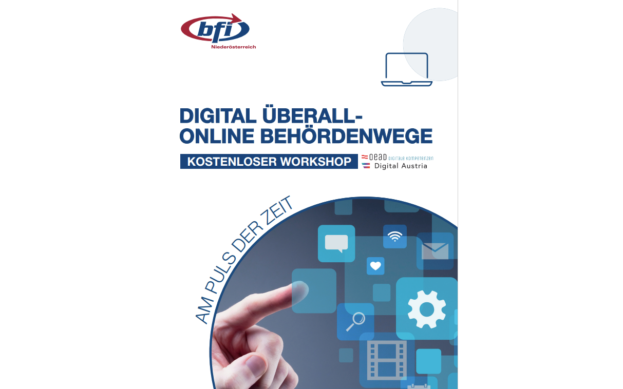Kostenloser Workshop: Digital Überall - Online Behördenwege! 