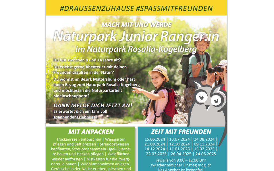 Naturpark Junior-Ranger:in