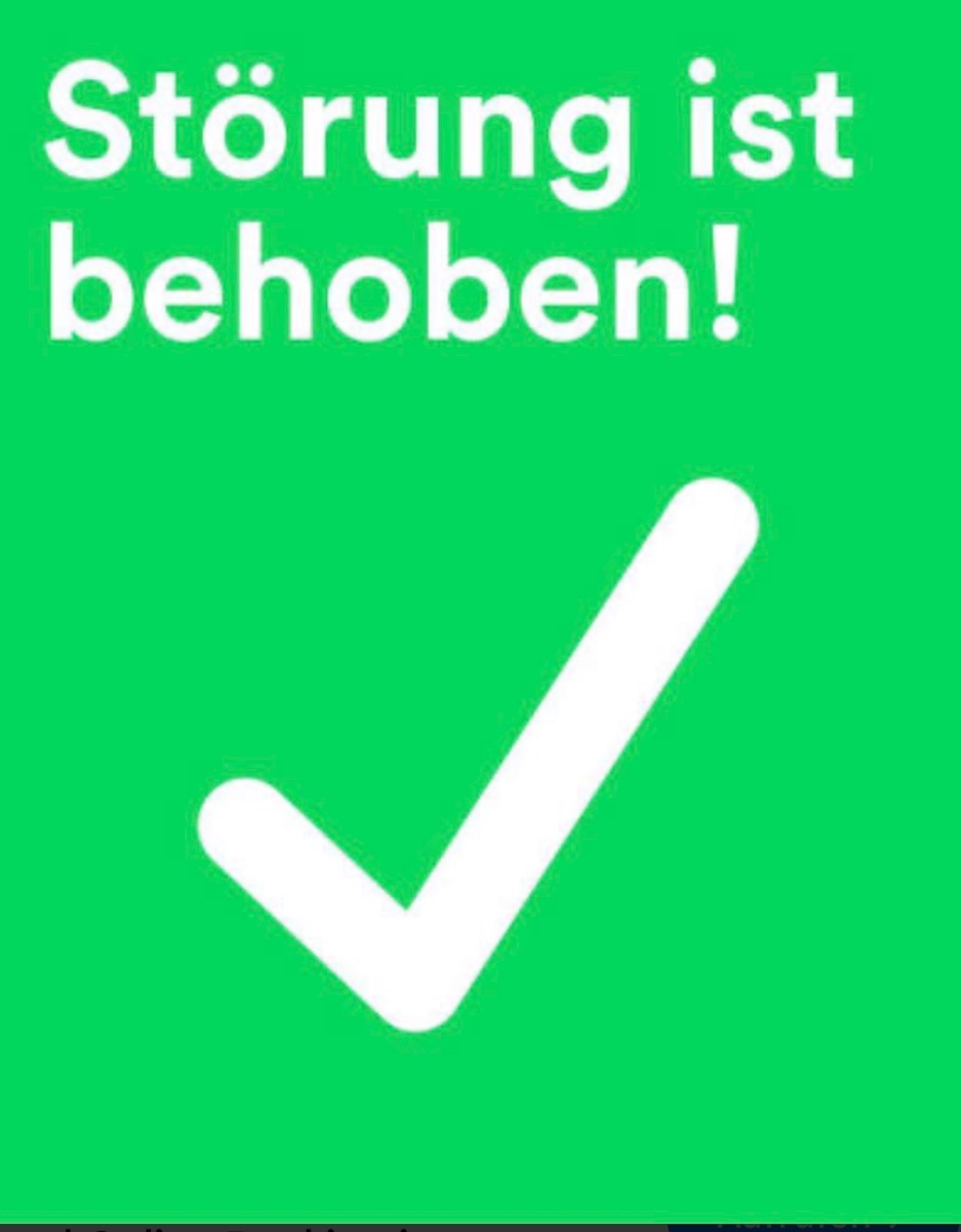 Fernwärmestörung behoben