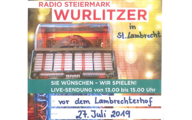 Radio Steiermark Wurlitzer in St.Lambrecht Marktgemeinde