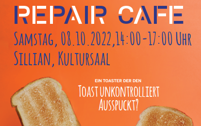 08.10.2022 Repair-Cafe, Kultursaal Sillian