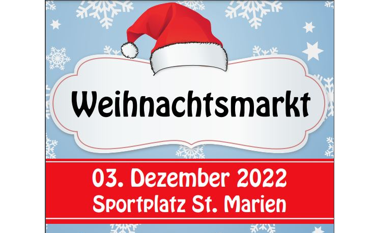 03.12.2022 Weihnachtsmarkt St. Marien, Sportanlage Union St. Marien