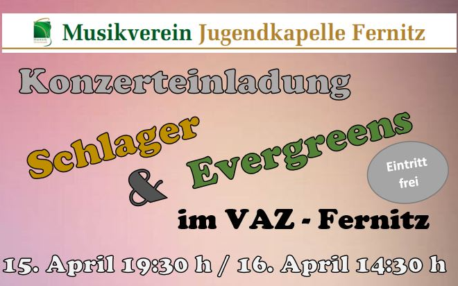 Schlager & Evergreens - Jugendkapelle Fernitz