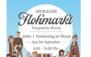 01.06.2023 Flohmarkt, Hauptplatz Murau