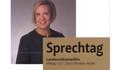 Sprechtag der Landesvolksanwältin MMag.a Dr.in Doris Winkler-Hofer