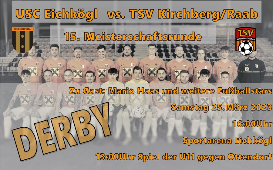 DERBY USC Eichkögl - TSV Kirchberg/Raab