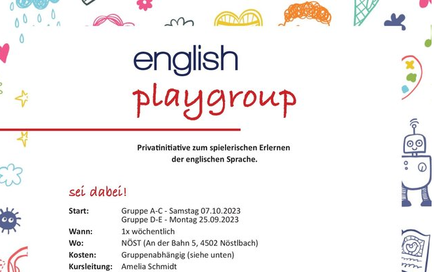 07.10.2023 english playgroup , NÖST
