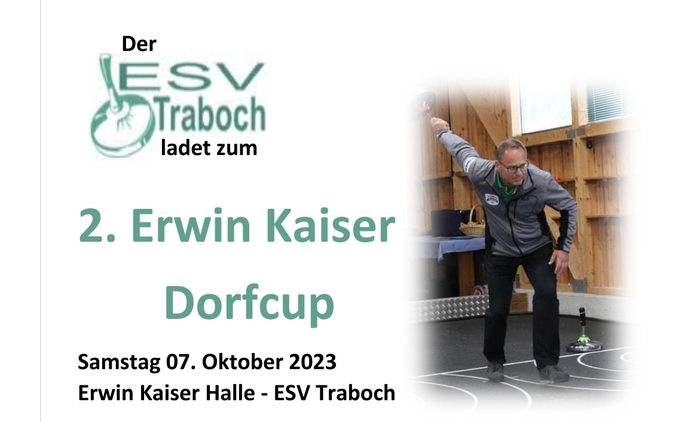 07.10.2023 2. Erwin Kaiser Dorfcup, Stocksporthalle Timmersdorf