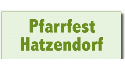 Pfarrfest Hatzendorf