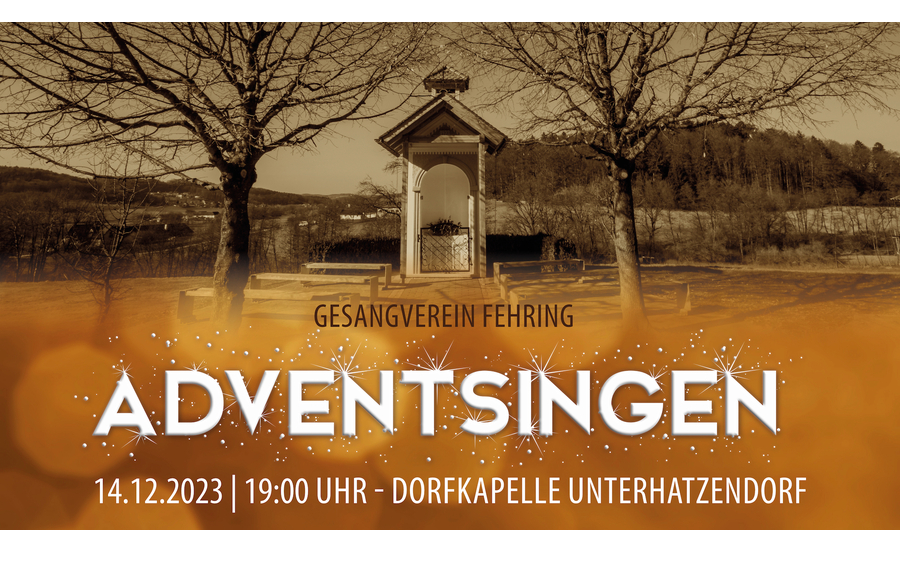Adventsingen Gesangverein Fehring