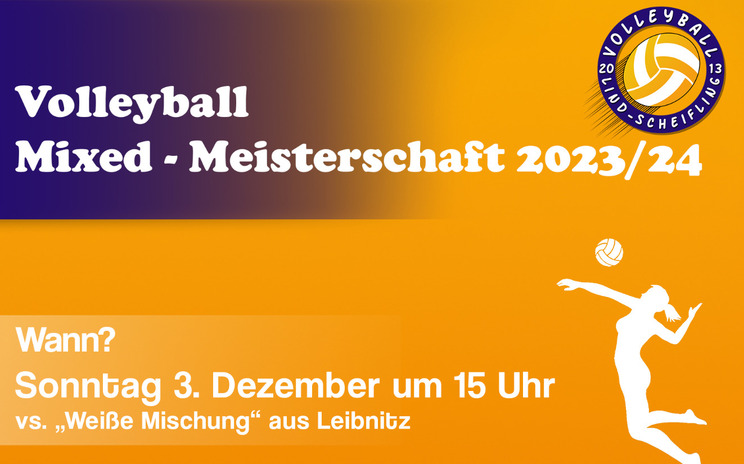 03.12.2023 Volleyball Mixed-Meisterschaft 2023/24, Mehrzwecksaal Scheifling