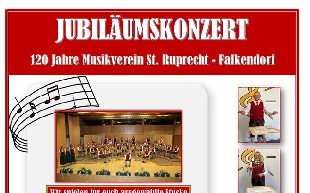 Jubiläumskonzert des Musikverein St. Ruprecht-Falkendorf