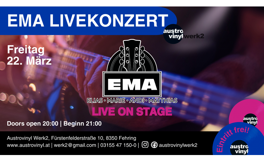 Livekonzert Band EMA