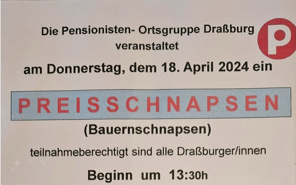 18.04.2024 Preisschnapsen (Bauernschnapsen), Generationenhaus
