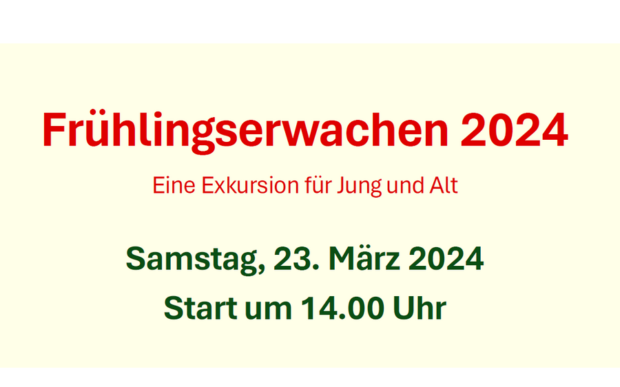 23.03.2024 Naturkundliche  Exkursion - Frühlingserwachen 2024, Gemeindeamt Fernitz-Mellach