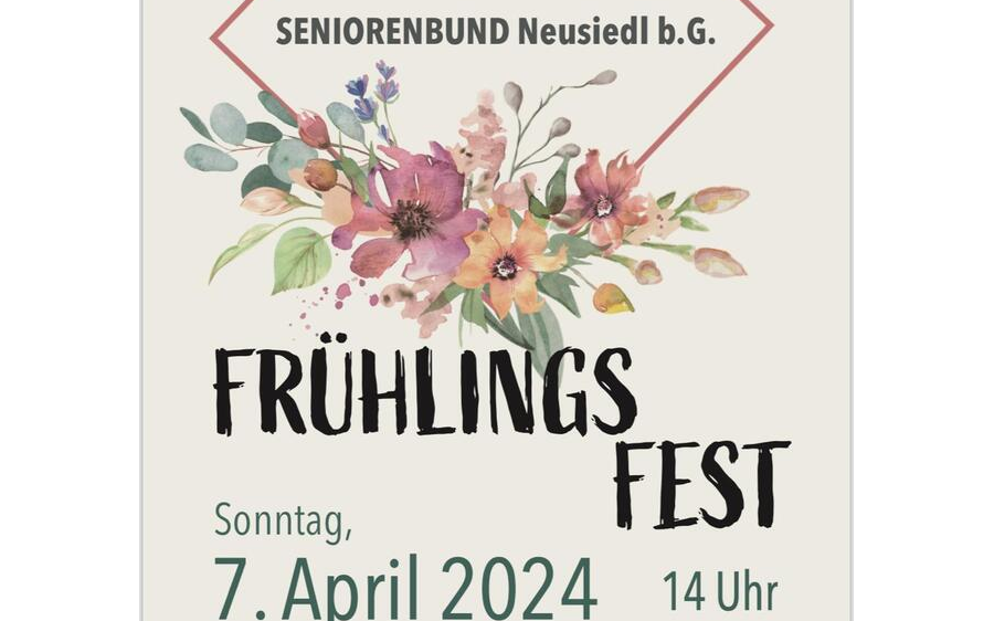 Frühlingsfest der Senioren Neusiedl
