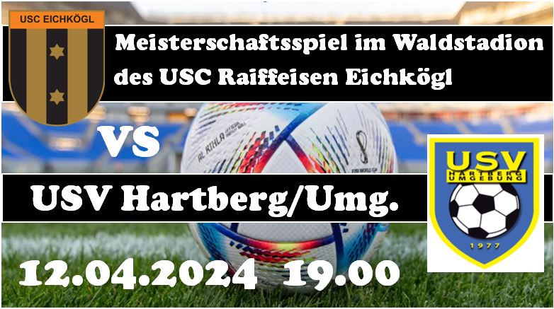 12.04.2024 Meisterschaftsspiel Oberliga USC Raiffeisen Eichkögl vs Hartberg/U, 