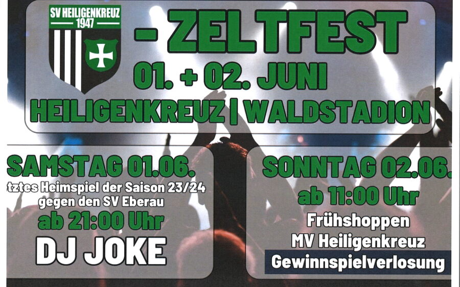 01.06.2024 Zeltfest HSV, Waldstadion Heiligenkreuz i,L.