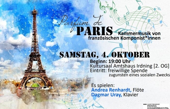 ''Parfum de Paris'' - Französische Klänge für Flöte und Klavier 