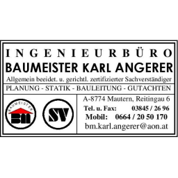 Ingenieurbüro Baumeister Karl Angerer